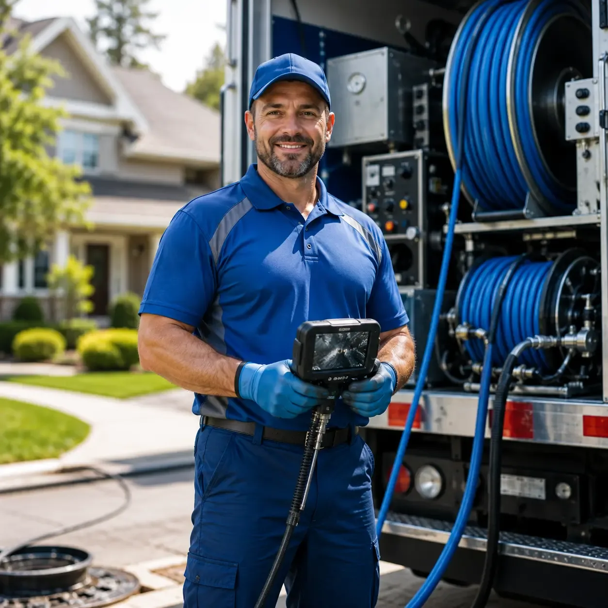 Local outdoor drain cleaning specialists in Hemlock, MI